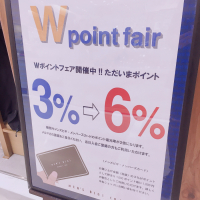 Wポイントフェアとマウンテンパーカーのお話。