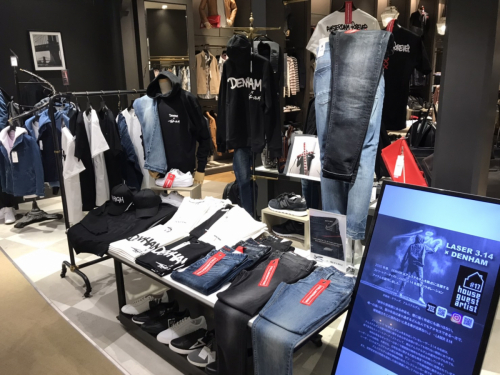 【4/17更新】「 LASER3.14 × DENHAM 」販売店舗変更のお知らせ