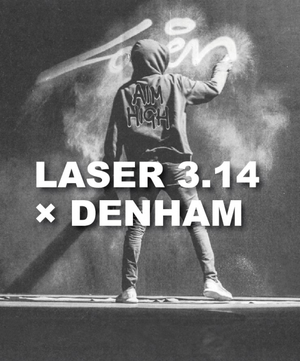 3/19 世界同時発売！【LASER 3.14 × DENHAM】