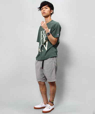 【予約】ESSENTIAL GARMENT MEN'S BIGI 【Gramicciグラミチ】別注 ショートパンツ/パイル素材