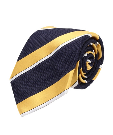 MEN'S BIGI 　レジメンタルタイ（イタリアンファブリック）/JAPAN MADE